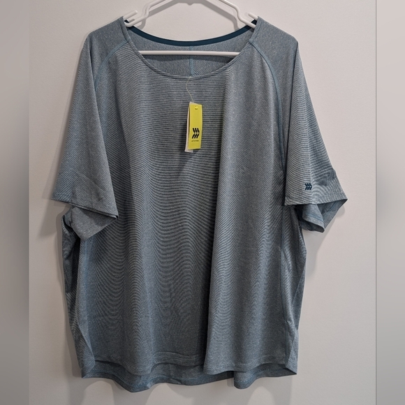 NWT All In Motion All In Performance Tee Green Moisture Wicking Quick Dry, 3XL - Picture 1 of 6